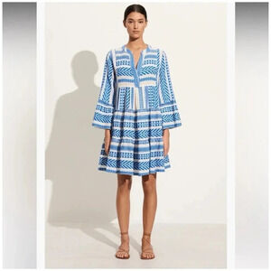 Devotion twins embroidered Ella tunic Anthropologie dress